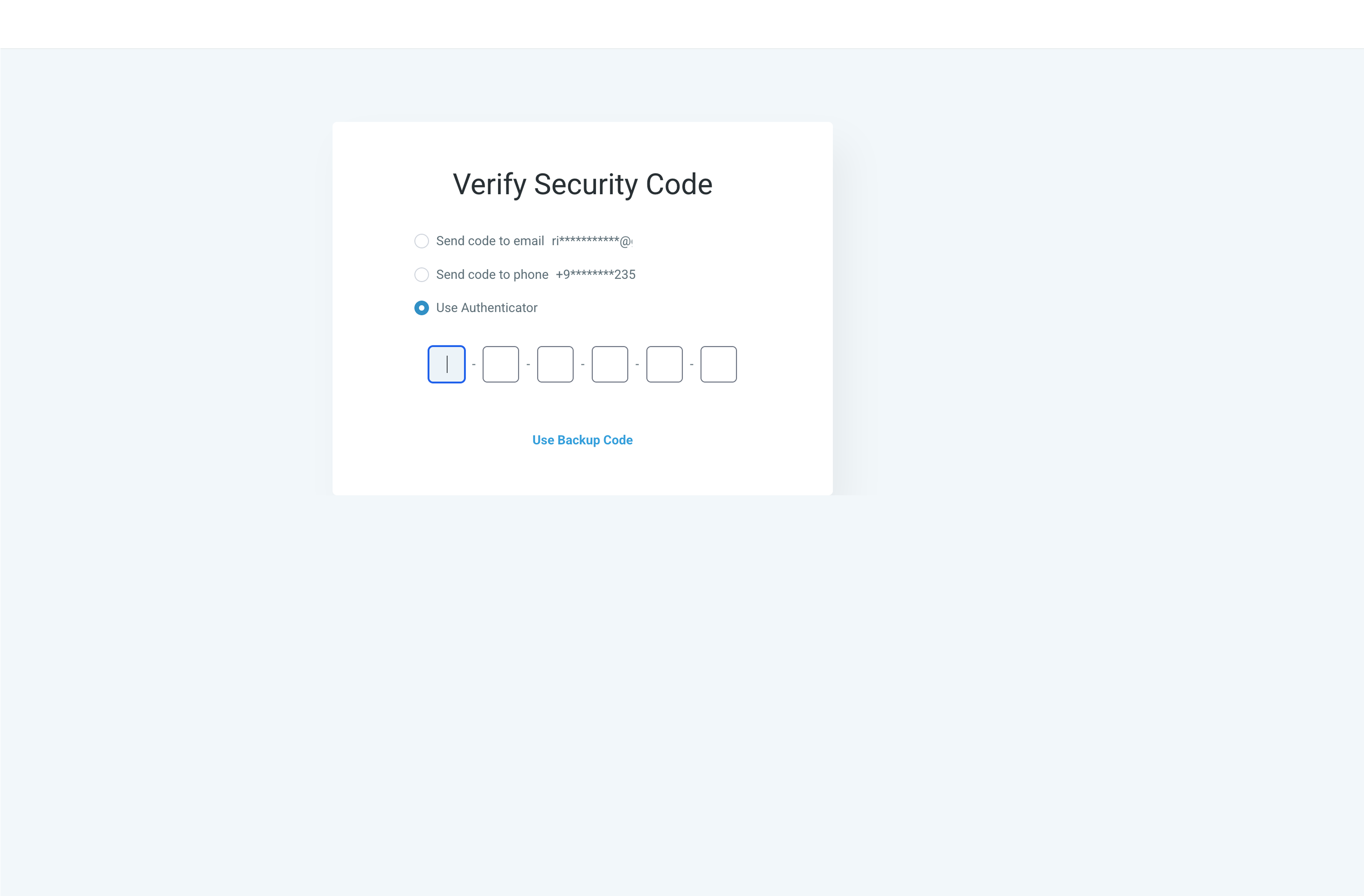 Login