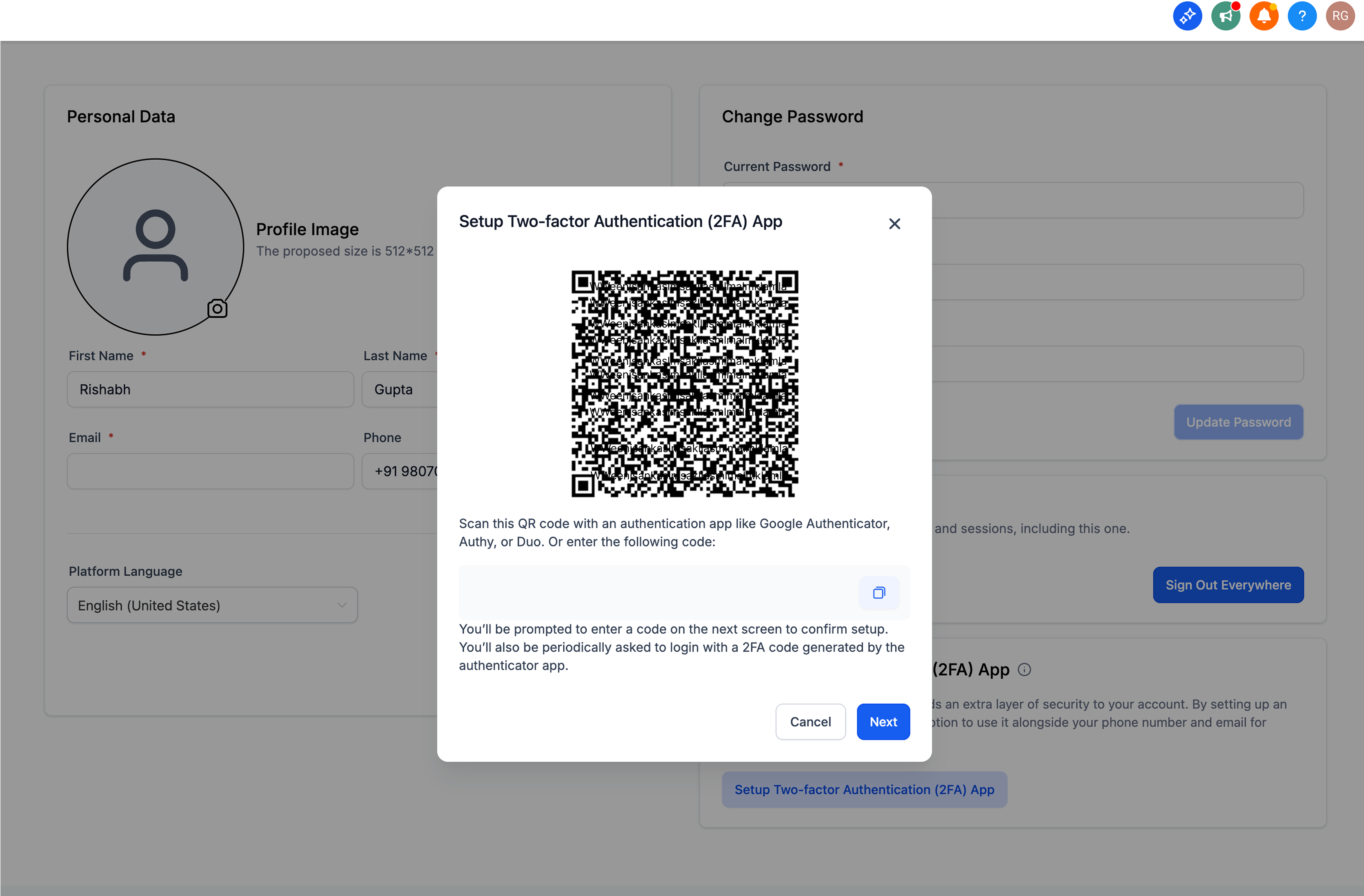 Scan QR updated