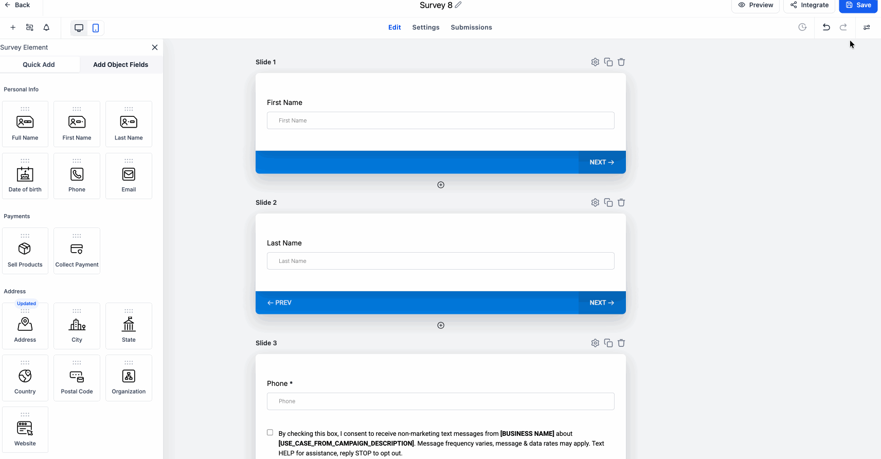 Surveys